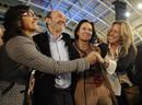 Rubalcaba con las mujeres cabeza de lista del PSOE en Andaluc&iacute;a