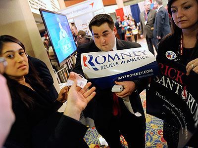 Mitt Romney consigue una ajustada victoria en los 'caucus' de Maine