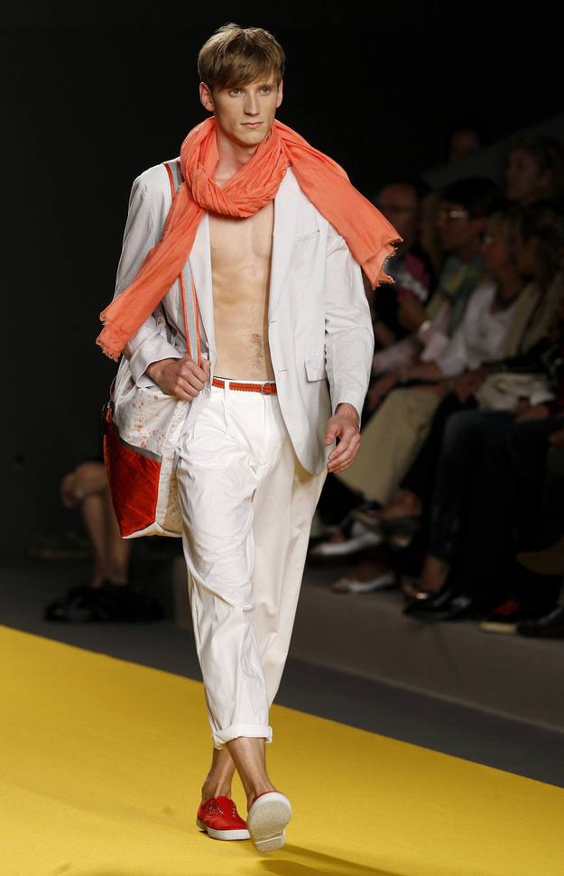 Modelo de Antonio Mir&oacute; en Madrid Cibeles Fashion Week