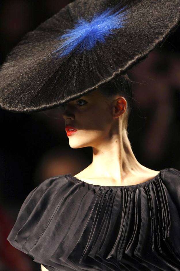 Modelo de Jos&eacute; Castro en Cibeles Madrid Fashion Week 2009