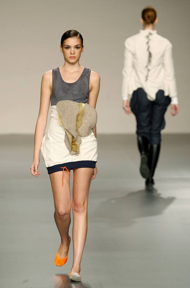 Modelo de Valdnad en Cibeles Madrid Fashion Week 2009