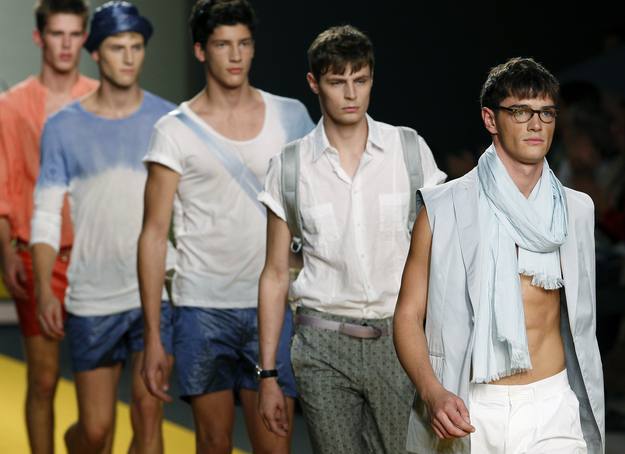 Modelos de Antonio Mir&oacute; en Madrid Cibeles Fashion Week