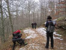 En molts punts hem trobat neu sobre el cam&iacute;