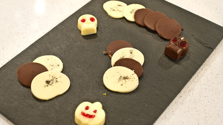 Saber cocinar - Truco - Monedas de chocolate 