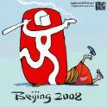 Montaje para denunciar la violencia policial en China