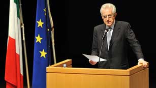 Ver v&iacute;deo  'Monti asegura que la crisis de la eurozona "casi ha terminado"'