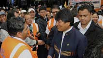 Ir al Video&nbsp;Morales dice que "si no es con el Gobierno, mantendr&aacute; relaciones con los movimientos sociales de Espa&ntilde;a"
