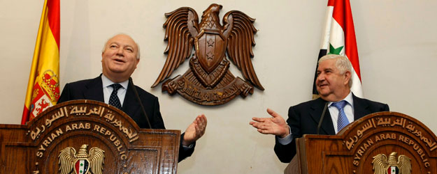 Moratinos se reuni&oacute; con Bashar al Asad