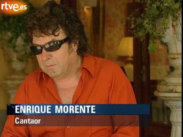 Enrique Morente presenta  su &uacute;ltimo disco "El peque&ntilde;o reloj"