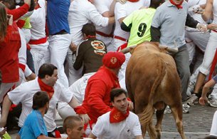 Ver v&iacute;deo  'Mortal cuarto encierro. Sanfermines 2009'