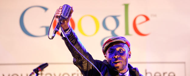 Mos Def performs during the "Discover Music!" event at Capitol Studios in Hollywood