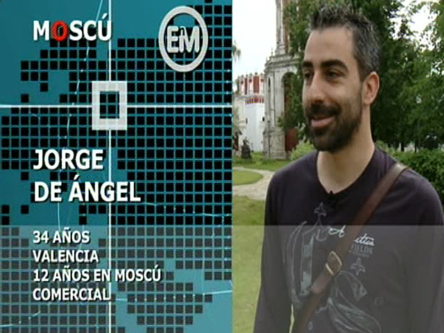 Espa&ntilde;oles en el mundo - Mosc&uacute; - Jorge