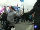 Ir al Video&nbsp;En Mosc&uacute;, miles de personas han salido a la calle para apoyar la candidatura Putin