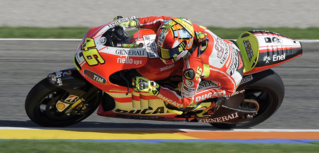 Ducati no ha confirmado la presencia de Rossi en los test de Jerez.