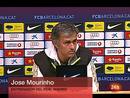 Ir al Video&nbsp;Mourinho: "Felicito al Bar&ccedil;a por la victoria del Bernab&eacute;u"