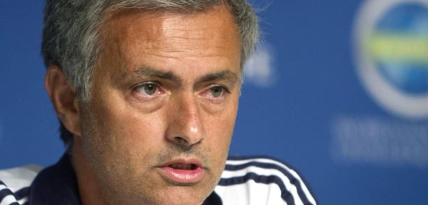 El entrenador del Real Madrid, el portugués José Mourinho, en una conferencia de prensa El entrenador del Real Madrid, el portugués José Mourinho, en una conferencia de prensa
