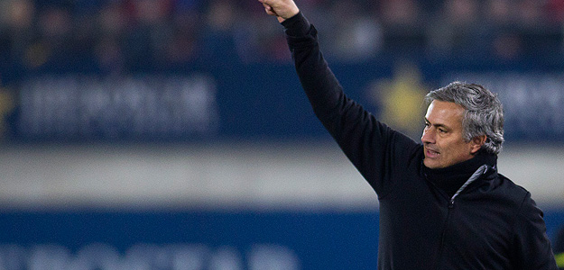 Mourinho, en el partido contra el Mallorca.