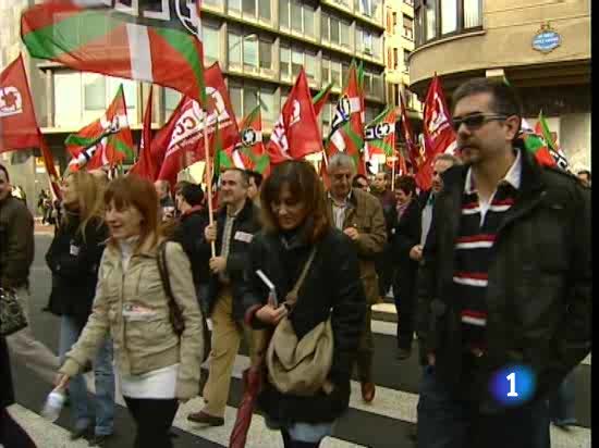 El Gobierno se enfrenta a las primeras manifestaciones convocadas por Comisiones Obreras y UGT