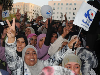 Ver v&iacute;deo  'El movimiento isl&aacute;mico En Nahda gana las elecciones en T&uacute;nez'