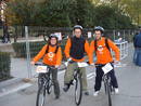 Mucha ilusi&oacute;n y bastante fr&iacute;o en una ma&ntilde;ana de sol y bicis.