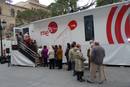 Muchos salmantinos han visitado el museo m&oacute;vil de RNE
