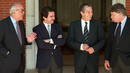 Leopoldo Calvo-Sotelo posa con Su&aacute;rez, Gonz&aacute;lez y Aznar