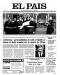 Portada de El Pais. Lunes 1 de septiembre 1997