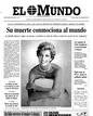 Portada del diario El Mundo del lunes 1 de septiembre 1997
