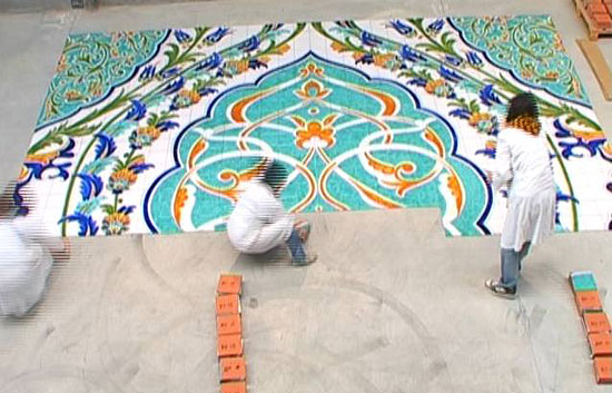 As&iacute; se hace un mural gigante en un minuto