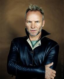 El músico Sting El músico Sting