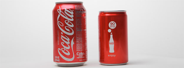 Nace la Coca-Cola 'mini', una lata de 22 centilitros y 90 calor&iacute;as
