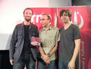 Nacho Rodr&iacute;guez, Gerardo S&aacute;nchez y Eduardo Chapero-Jackson