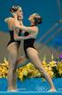 Primera prueba de nataci&oacute;n sincronizada en Londres
