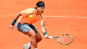 Un Nadal de altos vuelos llega a semifinales en Roma Un Nadal de altos vuelos llega a semifinales en Roma
