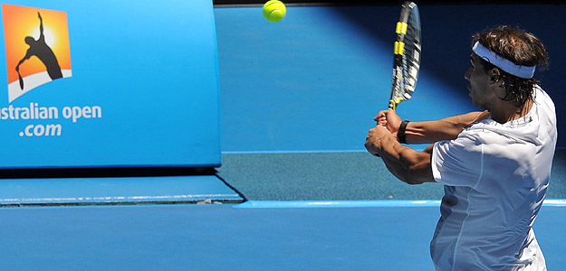 Nadal, listo para su debut en Australia.