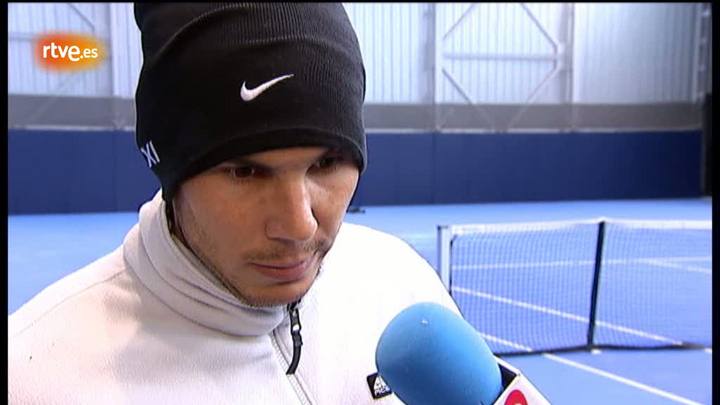 Ir al Video&nbsp;Nadal: "Como broma, ya est&aacute; bien"