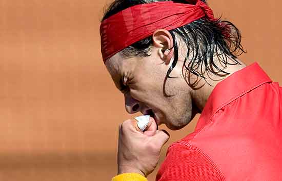 Nadal le da la victoria a Espa�a