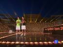Ir al Video&nbsp;Nadal y Federer, a la luz de las velas