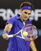 El ex n&uacute;mero uno, en un momento del partido contra Nadal.
