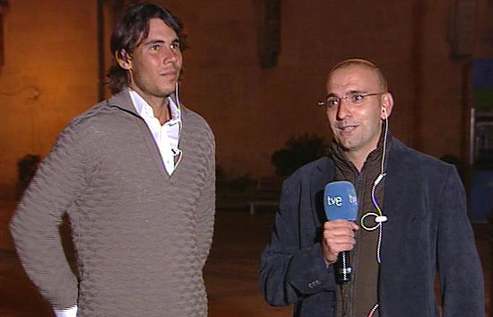 Nadal felicita al equipo de la Davis