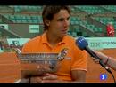 Ir al Video&nbsp;Nadal para TVE: "Cada d&iacute;a tienes que demostrar quien eres"