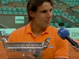 Ver v&iacute;deo  'Nadal para TVE: "Cada d&iacute;a tienes que demostrar quien eres"'