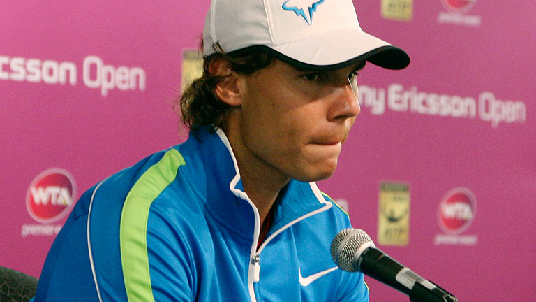 Nadal se retira para no empeorar su rodilla 