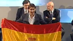 Ver v&iacute;deo  'Nadal: "Ser el abanderado va a ser algo inolvidable"'