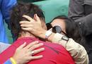 Nadal con su novia Xisca Perell&oacute; en la tribuna de la Philippe Chatrier de Roland Garros