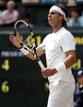 Rafa Nadal se lamenta de un fallo
