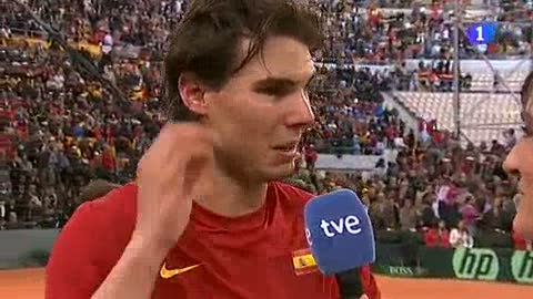 Ver v&iacute;deo  'Nadal:"Un d&iacute;a muy especial en mi carrera"'