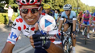 Nairo Quintana hace el debut soñado en el Tour de Francia