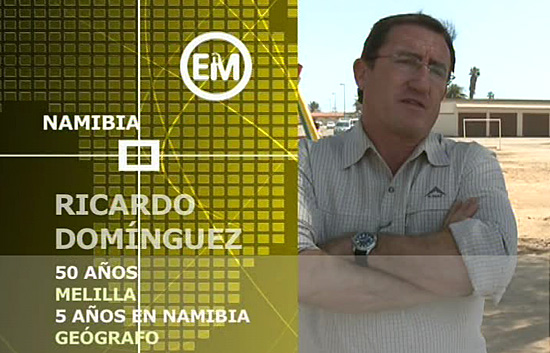Espa&ntilde;oles en el mundo - Nambia- Ricardo