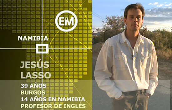 Espa&ntilde;oles en el mundo - Namibia- Jes&uacute;s